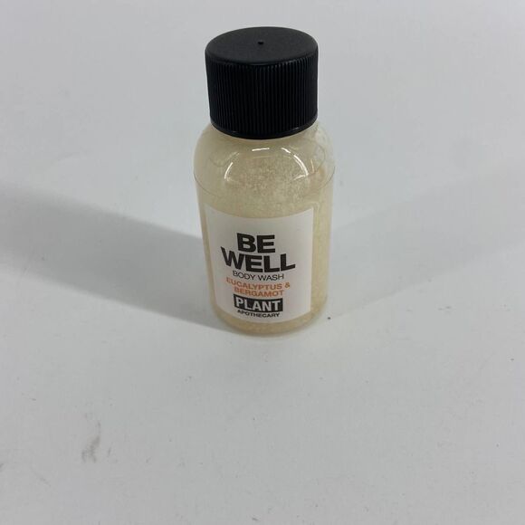Plant Apothecary Be Well Eucalyptus & bergamot body wash 1 fl oz NEW - Picture 1 of 4